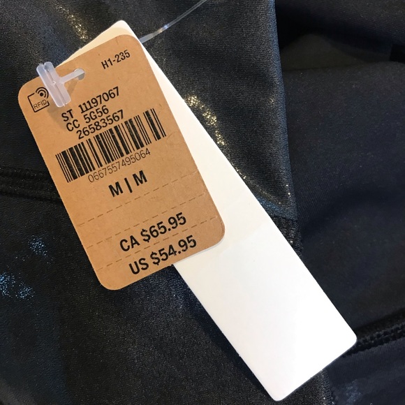 NEW Victoria’s Secret PINK * Shiny Grey Ultimate High Waist Legging Pants NWT M - Picture 12 of 13